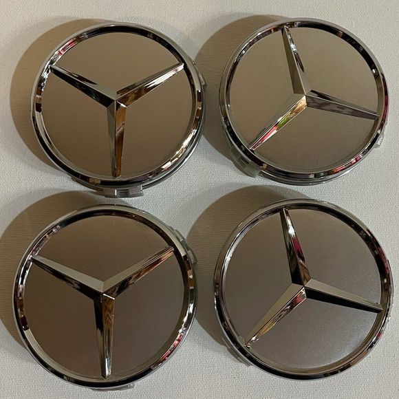Other Mercedes Benz Center Caps Silver Set Of 4 Nwt Poshmark